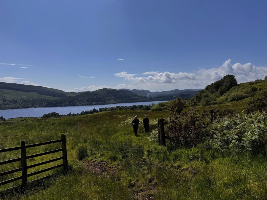 Landscape at Loch Venachar